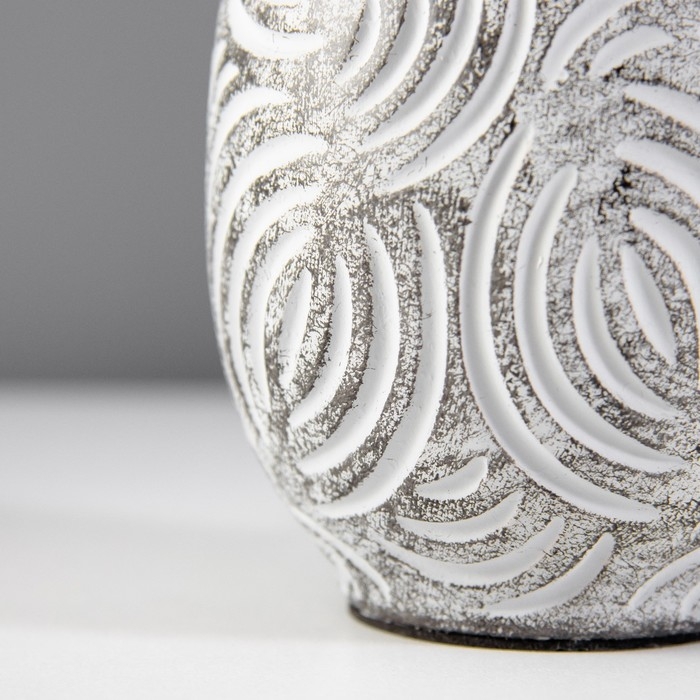 Настольная лампа Настольная лампа "Радия" Е14 40Вт серый 12,5х12,5х30см RISALUX