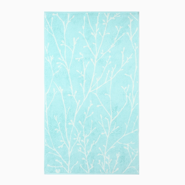 Полотенце махровое leaf fall, 70х130, 420г/м, хлопок