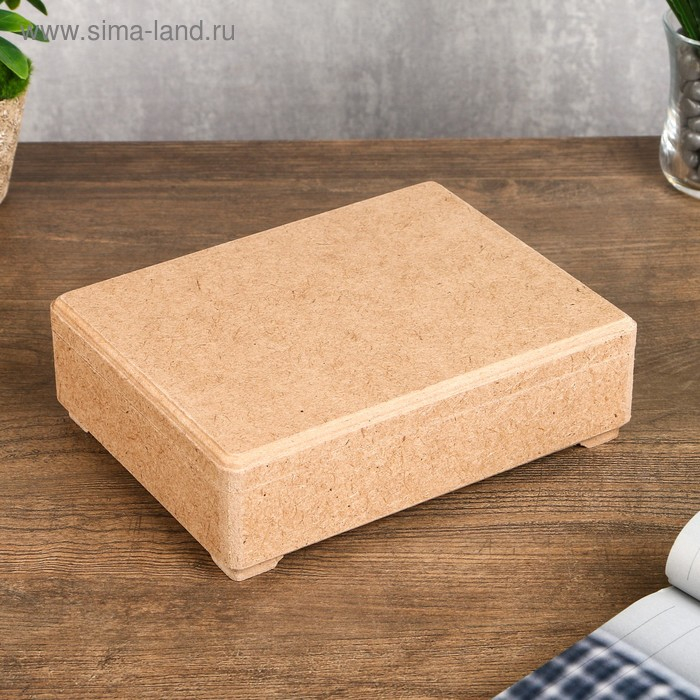 Шкатулка для декора из МДФ 21х16х6,5 см Шкатулка для декора из МДФ 21х16х6,5 см