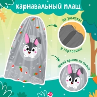Карнавальный набор «Озорной зайка»: плащ, маска