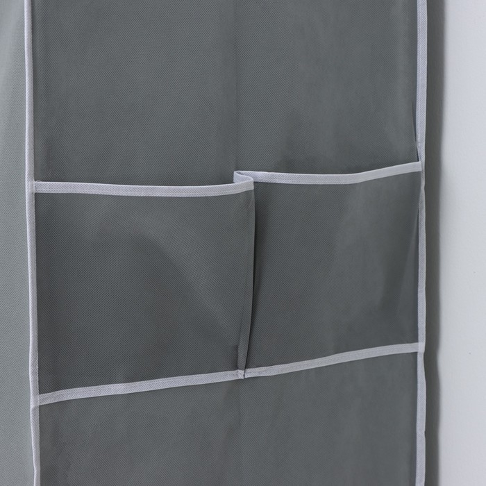 Шкаф тканевый каркасный, складной LaDо́m, 125×45×168 см, цвет серый Шкаф тканевый каркасный, складной LaDо́m, 125×45×168 см, цвет серый