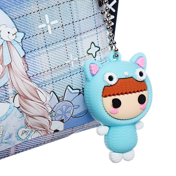 Пенал школьный на молнии Пенал школьный на молнии "Аниме", микс