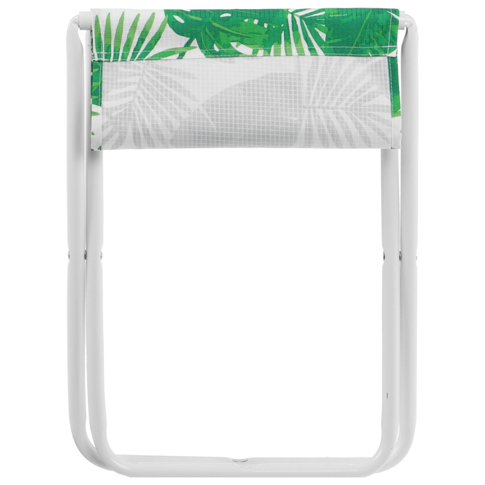 Стул складной Nika, 35 х 30 х 37 см, принт тропические листья Стул складной Nika, 35 х 30 х 37 см, принт тропические листья