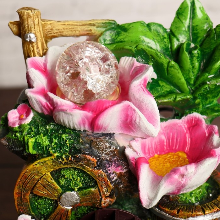 Фонтан Фонтан "Цветущий сад" 12х20 см (с подсветкой)