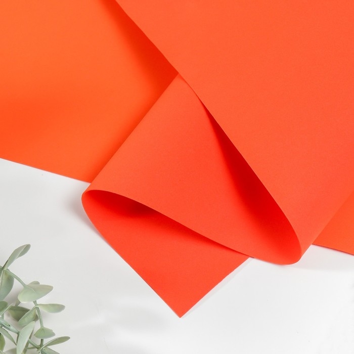 Фоамиран иранский 0,8-1 мм (томатный) МИКС 60х70 см Фоамиран иранский 0,8-1 мм (томатный) МИКС 60х70 см