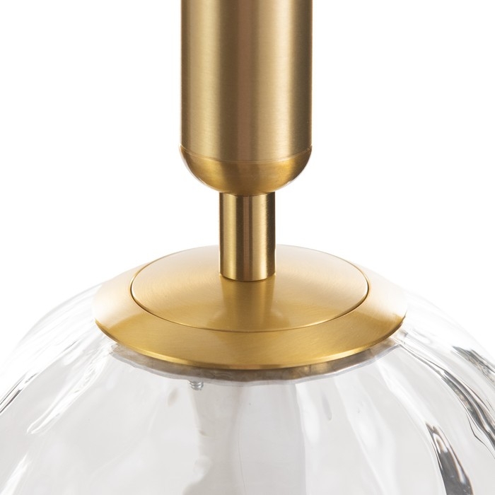 Светильник BayerLux Светильник BayerLux "Джавиер" Е14 40Вт золото-прозрачный 15х15х35-185 см