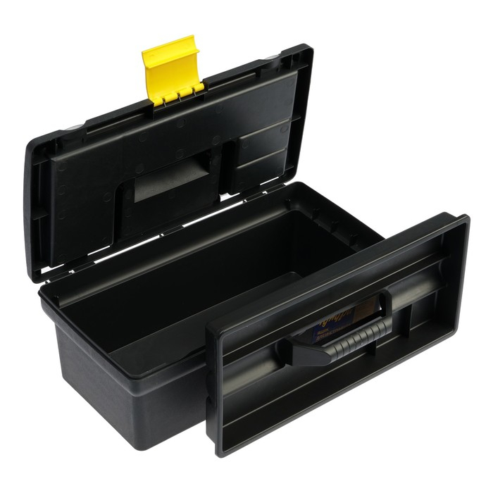Ящик для инструмента ТУНДРА, 13 Ящик для инструмента ТУНДРА, 13", 330 х 175 х 125 мм, пластиковый, органайзер