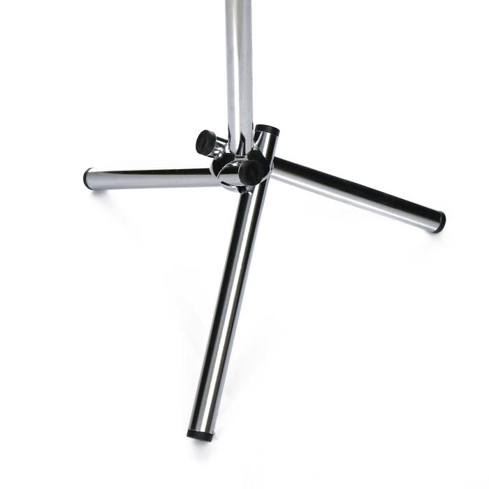 Манекен портновский на хромированной стойке «Мужской» 44-48, 106×80×95 см цвет чёрный