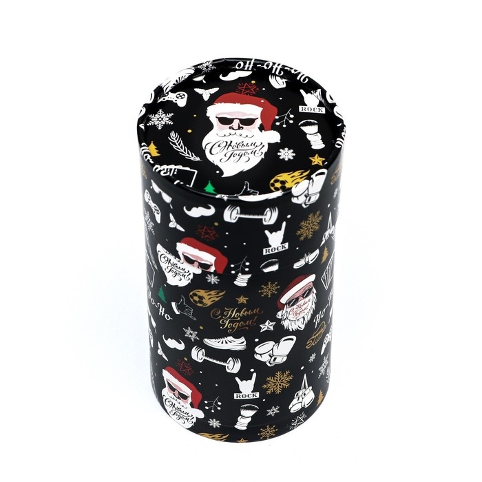 Коробка  Коробка "Дед мороз" завальцованная без окна 8 х 14,5 см