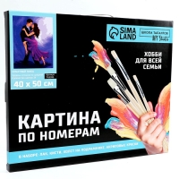 Картина по номерам на холсте с подрамником «Страстный танец», 40 х 50 см