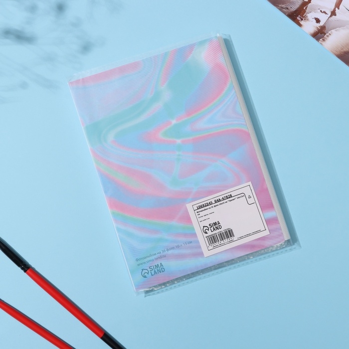 Фотоальбом на 36 фото 10х15 см Фотоальбом на 36 фото 10х15 см "Привет" 16х12х1 см