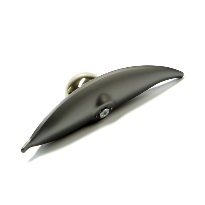 Ручка кнопка CAPPIO RK134 мебельная, цвет графит-золото