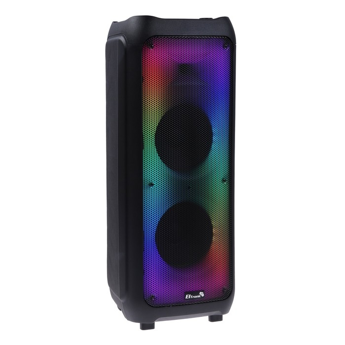 Портативная караоке система Eltronic Fire Box 1000, 100 Вт, AUX, USB, BT, 7000 мАч, чёрная Портативная караоке система Eltronic Fire Box 1000, 100 Вт, AUX, USB, BT, 7000 мАч, чёрная