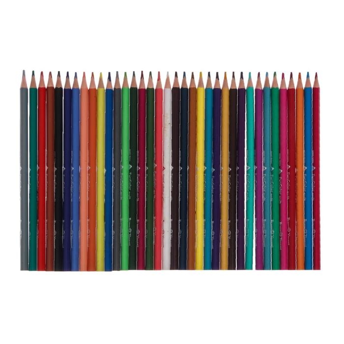Карандаши цветные 36 цветов Funcolor пластиковые, МИКС