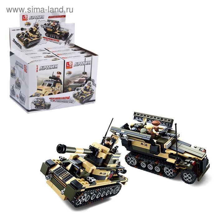 Конструктор &laquo;Военный транспорт&raquo;, МИКС