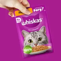 Влажный корм Whiskas для кошек, рагу индейка, 75г Влажный корм Whiskas для кошек, рагу индейка, 75г