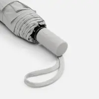 Зонт складной Cloudex, светло-серый