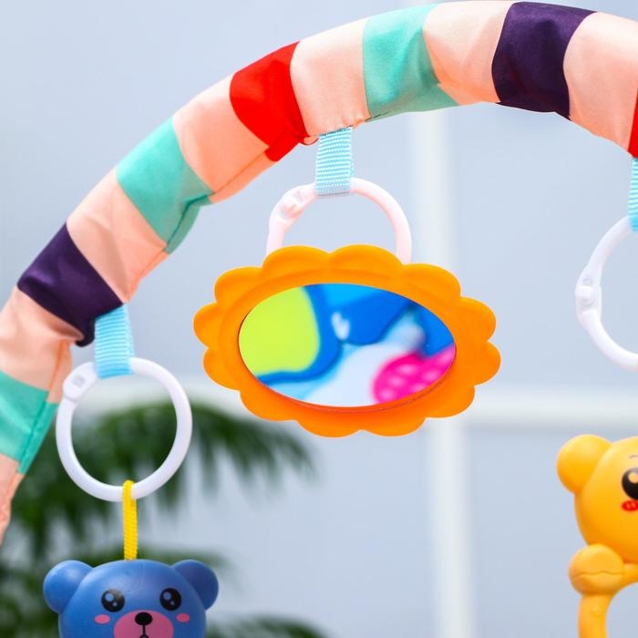 Развивающий музыкальный коврик «Пляж», 73x48 см. Развивающий музыкальный коврик «Пляж», 73x48 см.