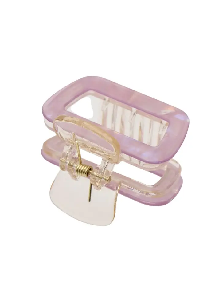 Краб для волос "Кимберли мини" пастель перламутр, 5,5х4 см, микс