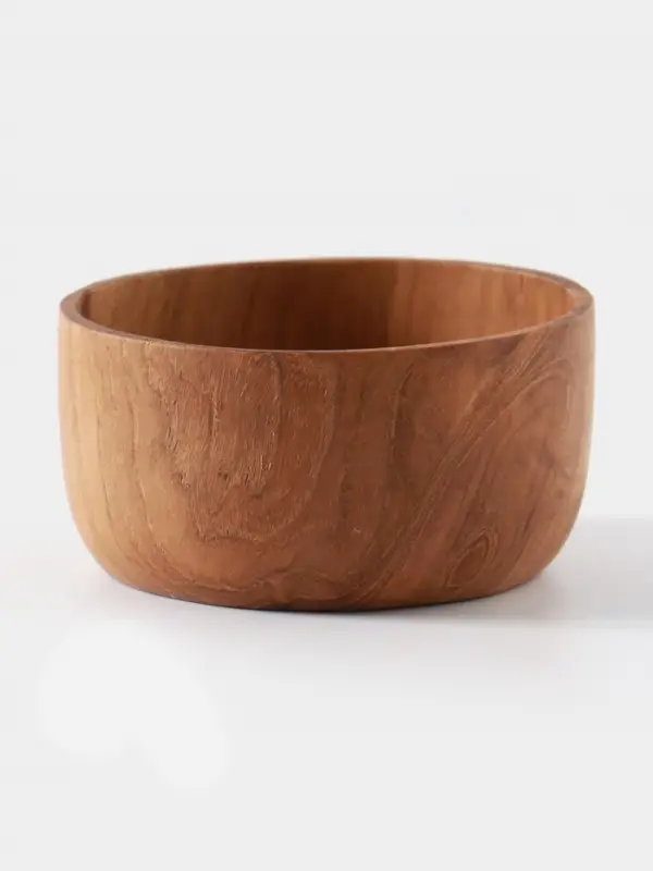 Миска, 10&times;10&times;5 см, тиковое дерево