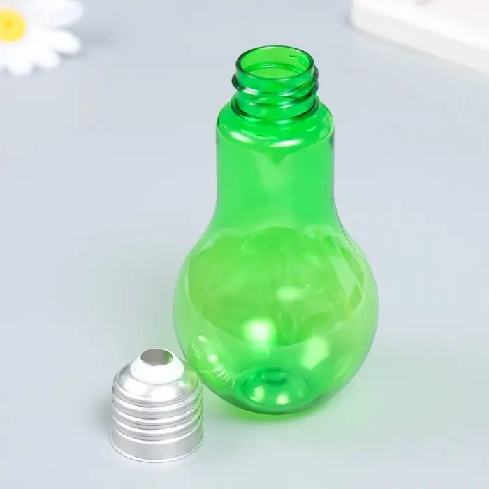 Баночка для скрапбукинга Баночка для скрапбукинга "Цветная лампочка" 140 мл МИКС 11х5х5 см