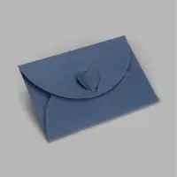 Конверт подарочный для сертификата, 10.5&times;7.2 см, синий