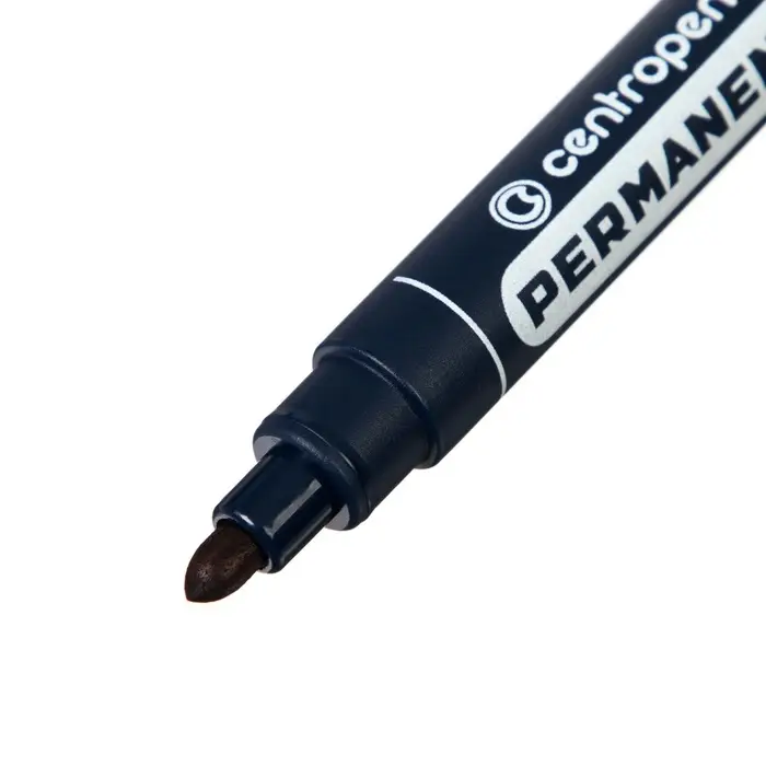 Маркер перманентный Centropen 8510, чёрный, узел 5.0 мм, линия 2.5 мм
