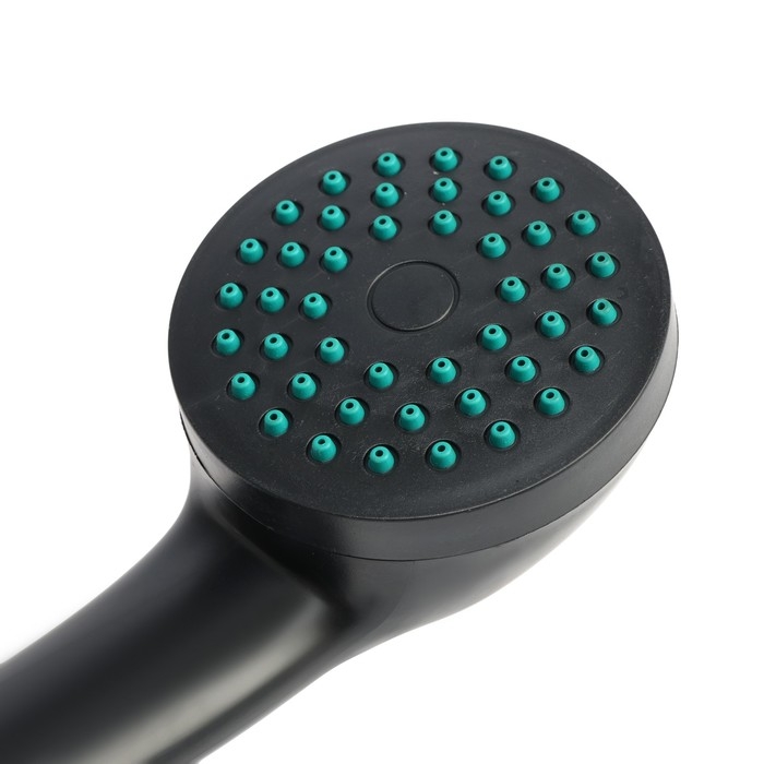 Лейка для душа ZEIN Z3183, 1 режим, пластик, черный Лейка для душа ZEIN Z3183, 1 режим, пластик, черный