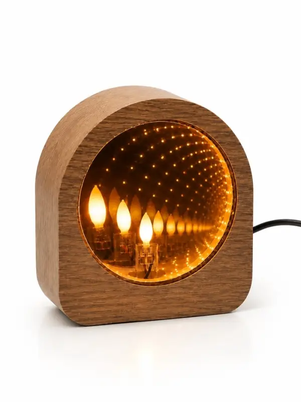 Ночник светодиодный &laquo;Свеча&raquo;, 3&times;7.5&times;8.4 см, USB
