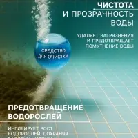 Очиститель бассейнов и искусственных водоемов Goodhim-550 ECO, без хлора, 1 л