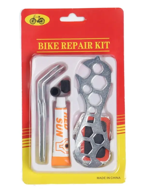 Набор для велосипеда 2 в 1: ремонтный набор, сумка 20&times;20&times;27 см