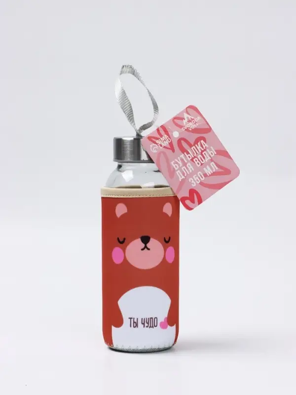 Бутылка для воды "Рядом", 350 мл