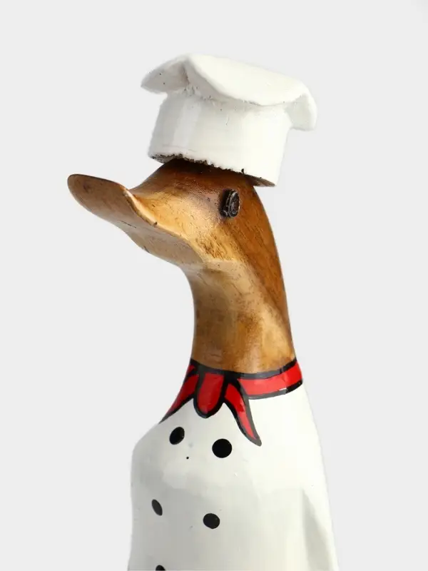 Сувенир &laquo;Утка Повар&raquo;, 13&times;9&times;27 см, дерево