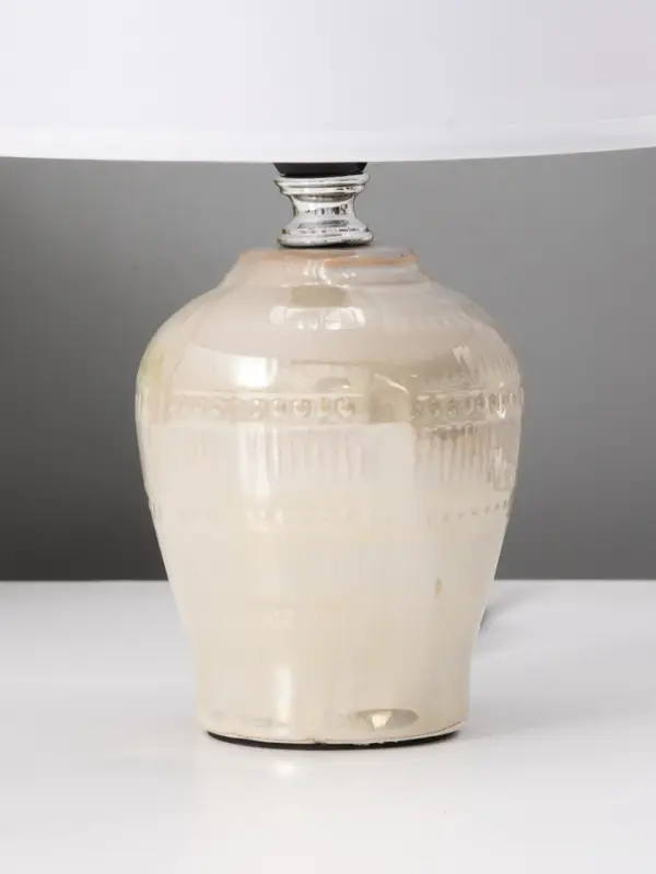 Настольная лампа RISALUX &laquo;Тирел&raquo;, Е14, 40 Вт, 18&times;18&times;30 см, бежевая