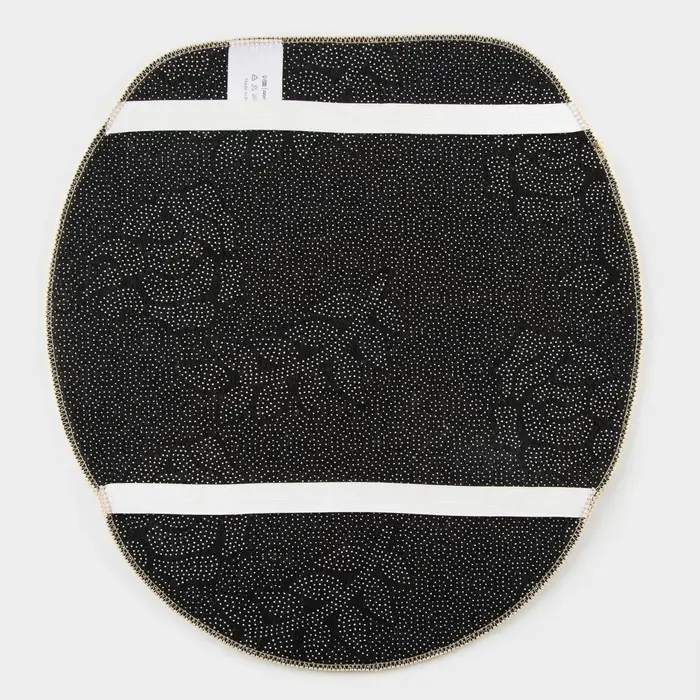 Коврики для ванной и туалета Доляна &laquo;Ракушки&raquo;, 3 шт., 50&times;80, 50&times;40, 40&times;43 см