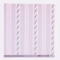 Бумага для скрапбукинга &laquo;Прованс&raquo;, 180 г/м, 30.5&times;32 см