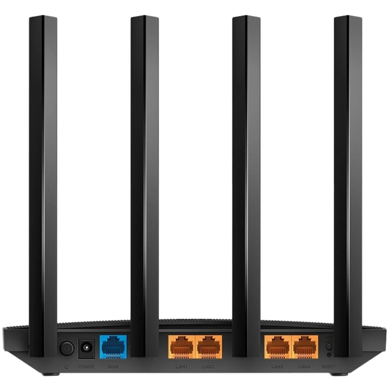 Маршрутизатор беспроводной TP-Link Archer C80 AC1900 10/100/1000BASE-TX чер