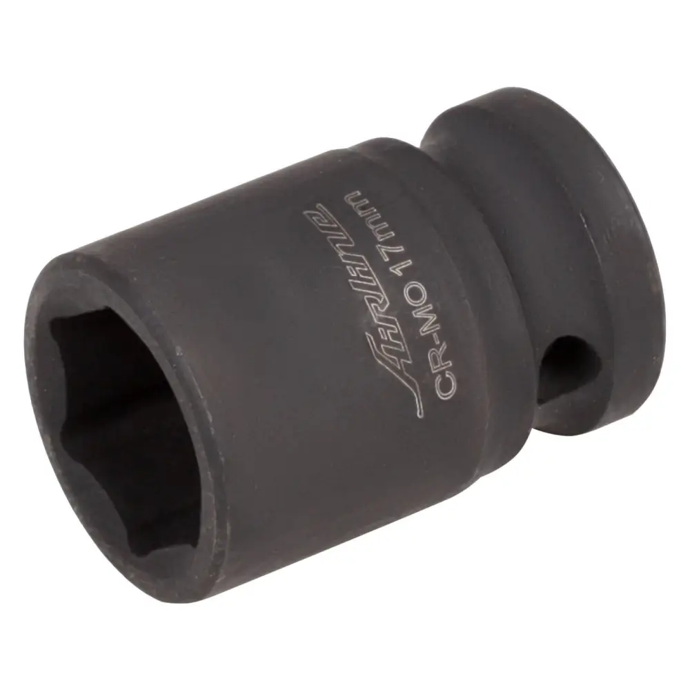 Головка ударная торцевая 1/2"DR шестигранная 17мм, L=38мм
