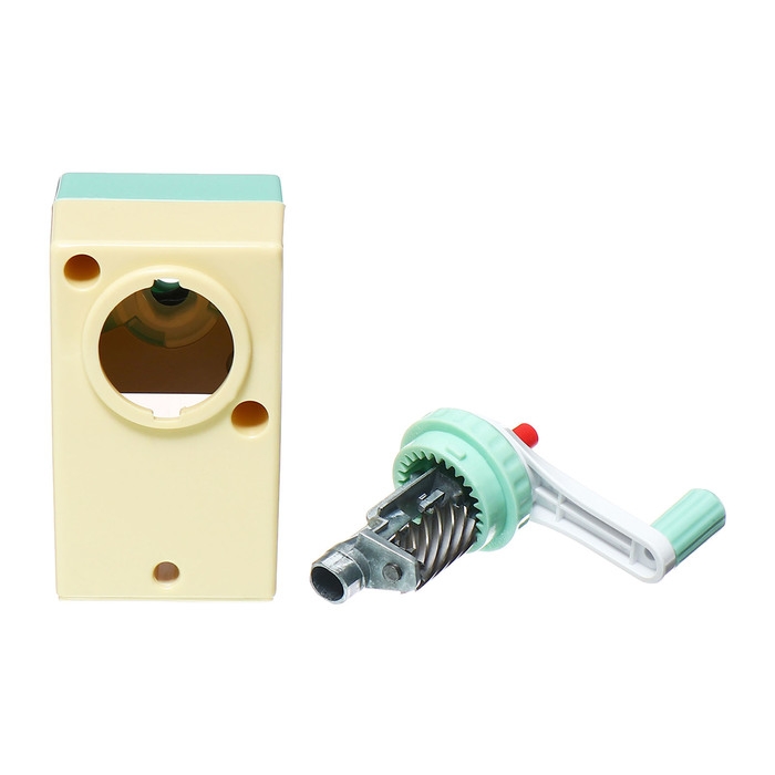 Точилка механическая с контейнером Классика Желтый Точилка механическая с контейнером Классика Желтый