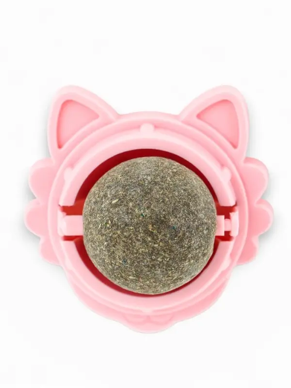 Игрушка для кошек из кошачьей мяты «Киса» на основании, 4.5×6×6 см, розовая Игрушка для кошек из кошачьей мяты «Киса» на основании, 4.5×6×6 см, розовая