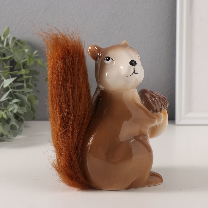 Копилка керамика  Копилка керамика "Белочка с жёлудем" 9х13х15,5 см