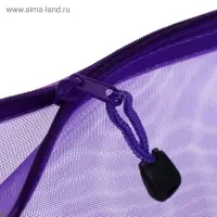 Папка-конверт на молнии А4, Calligrata &laquo;Сеточка&raquo;, МИКС