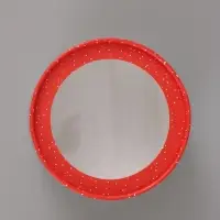 Коробка подарочная для макарун, тубус с окном &laquo;Карусель&raquo;, 12&times;12&times;5 см