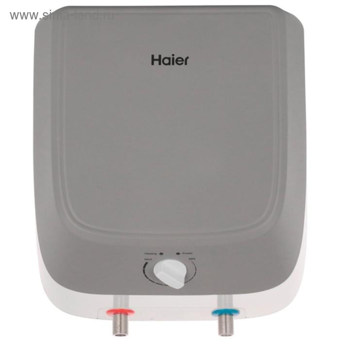 Водонагреватель Haier ES10V-Q1(R), накопительный, 1.5 кВт, 10 л, нижняя подводка, серый Водонагреватель Haier ES10V-Q1(R), накопительный, 1.5 кВт, 10 л, нижняя подводка, серый