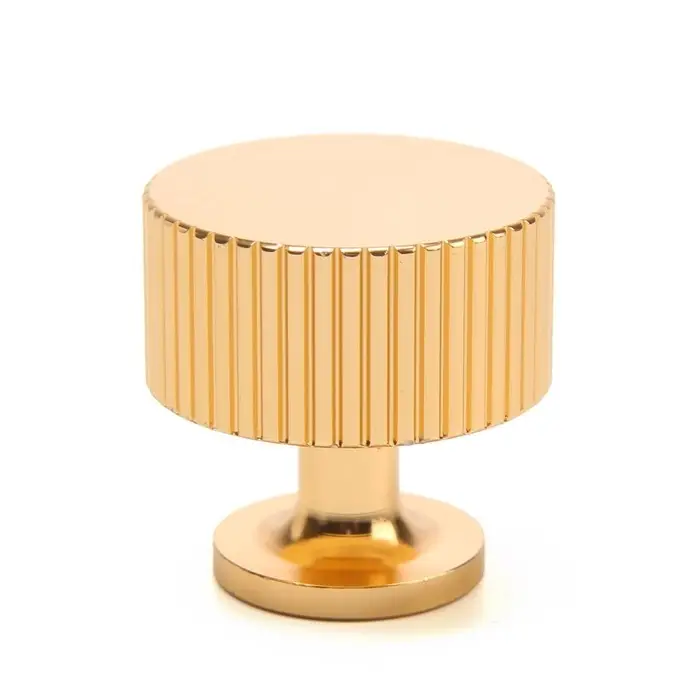 Ручка-кнопка мебельная CAPPIO PK326, d=28 мм, золото