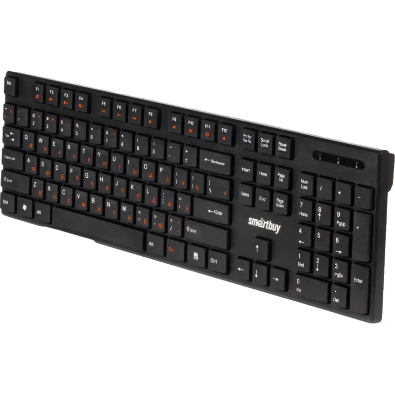 Клавиатура Smartbuy ONE 238 проводная мультимедийная USB черн (SBK-238U-K)