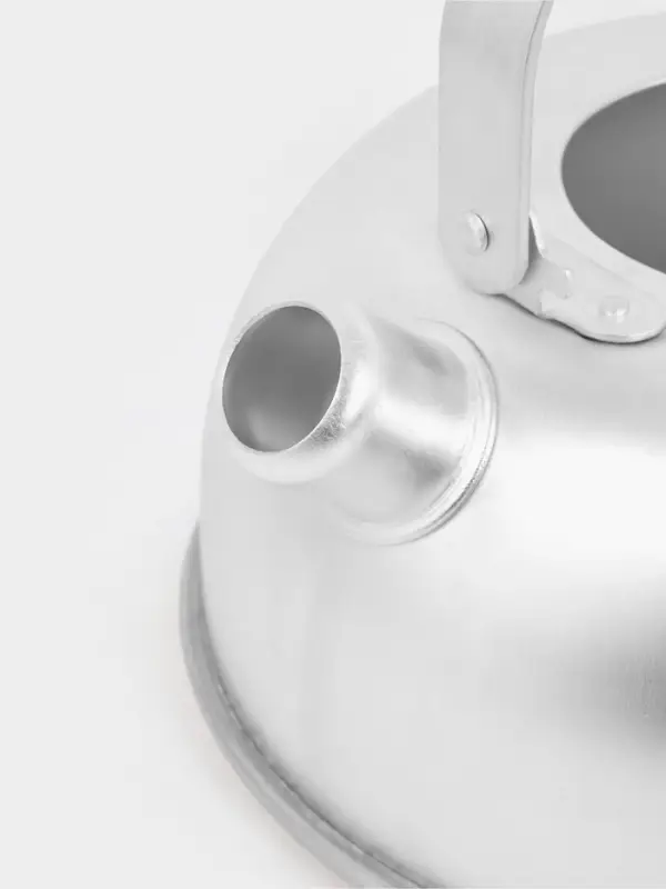 Чайник, 5 л, d=26 см, листовой алюминий 1.2 мм, серебристый