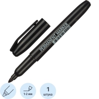Маркер перманентный черный 2 мм