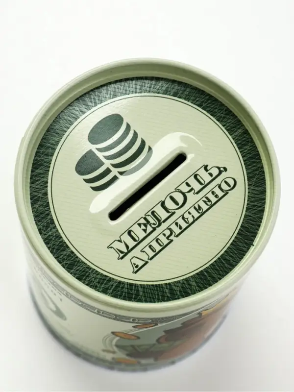 Копилка для денег &laquo;Банка. Капибара&raquo;, металл, 8&times;12 см