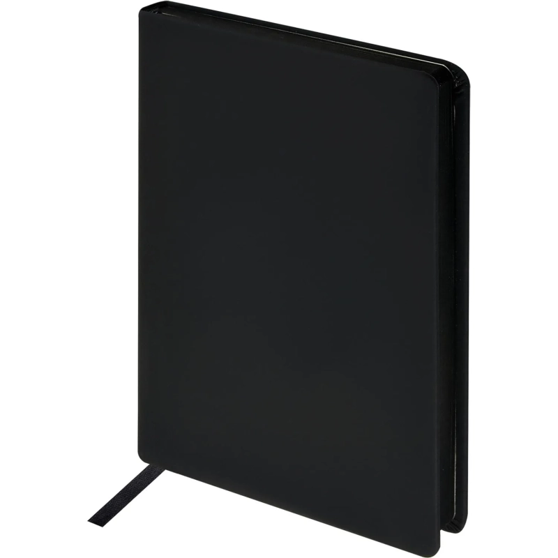 Ежедневник недатированный А5 MEGAPOLIS COLOR иск.кожа ЧЕРНЫЙ 3-753/04